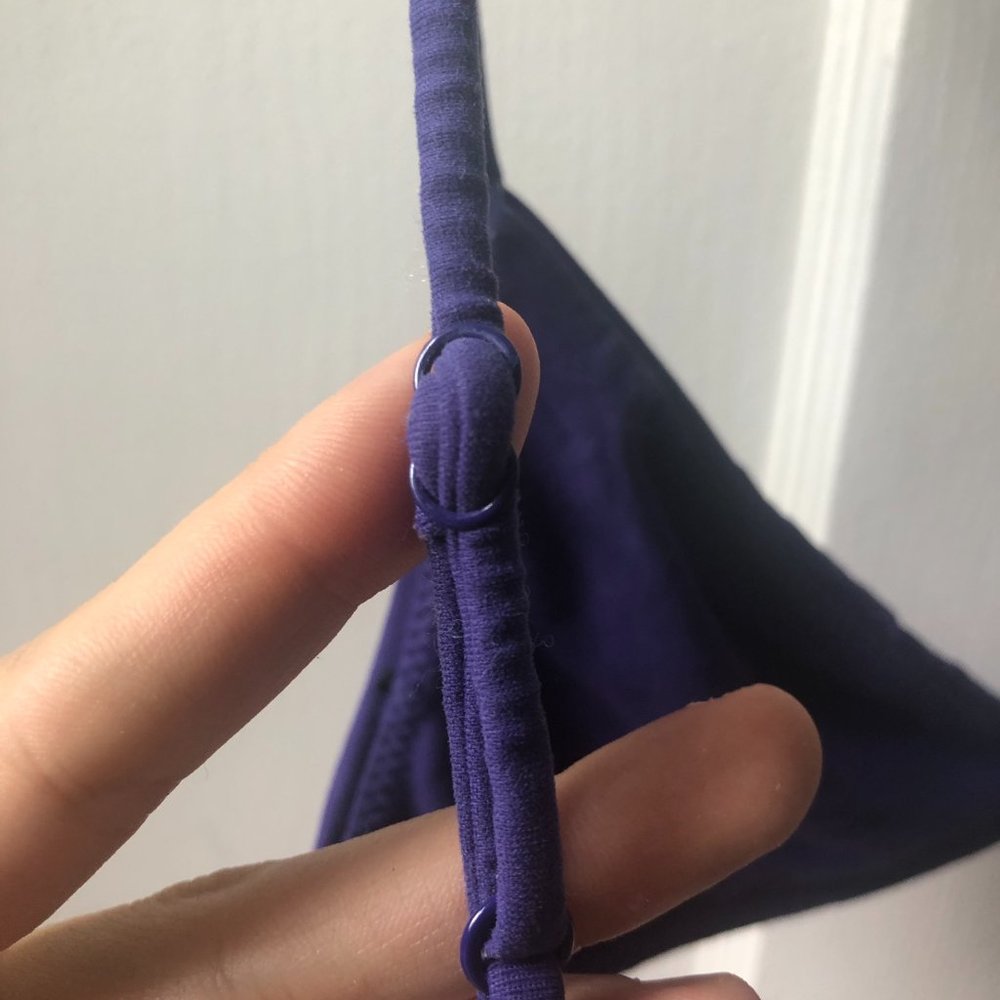 tropic of c bikini top ischia in iris small (No Longer sold) - Picture 3 of 5